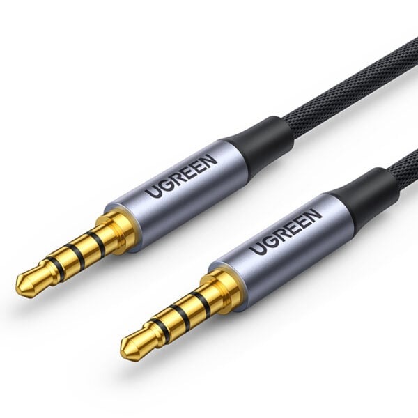 Cablu audio Jack3.5mm(T) la Jack 3.5 mm(T)4-pini,2m UGREEN 20782