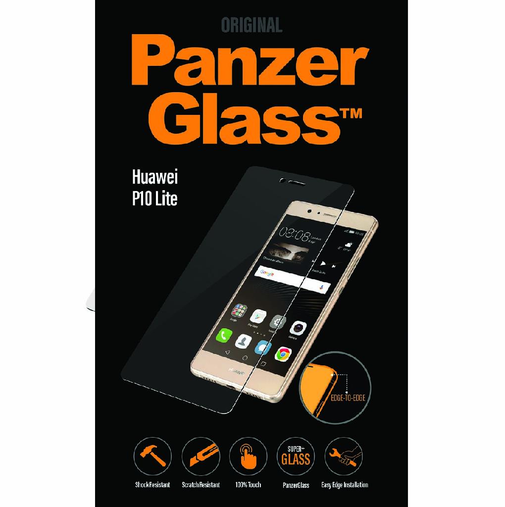  Folie sticla antisoc pentru Huawei P10 Lite, transparenta, fata - PanzerGlass
